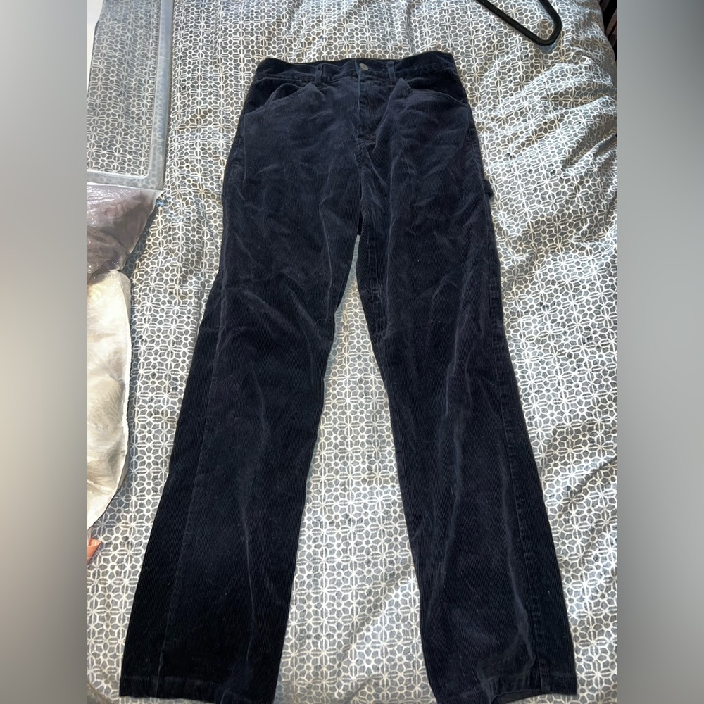 Brandy Melville Blue Corduroy Pants